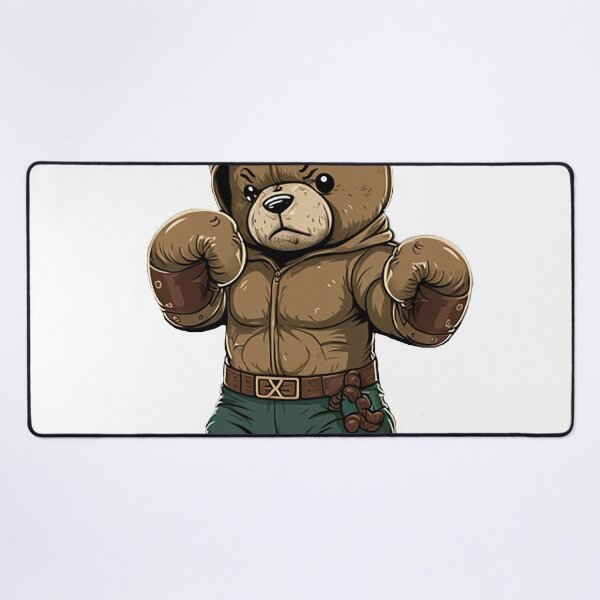Item preview, Cool bear in old scool boxing gloves designed and sold by Maryberry96.