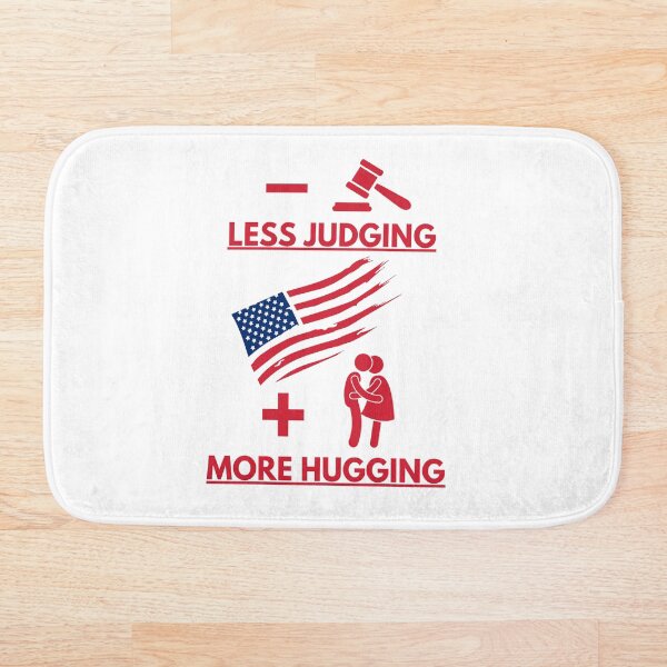 Item preview, Copy of Love More Judge Less(patriotic red) designed and sold by CRB1982.