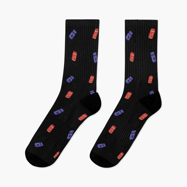 Item preview, Peanut Butter and Jelly Pattern - Stickers Socks and More designed and sold by Dude  Stuff.