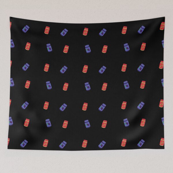 Item preview, Peanut Butter and Jelly Pattern - Stickers Socks and More designed and sold by Dude Stuff.