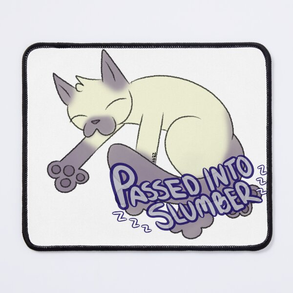 Item preview, Passed Into Slumber Cat designed and sold by AGBZ.
