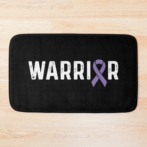 Item preview, Testicular Cancer Awareness Purple Ribbon Warrior designed and sold by CancerMerch.