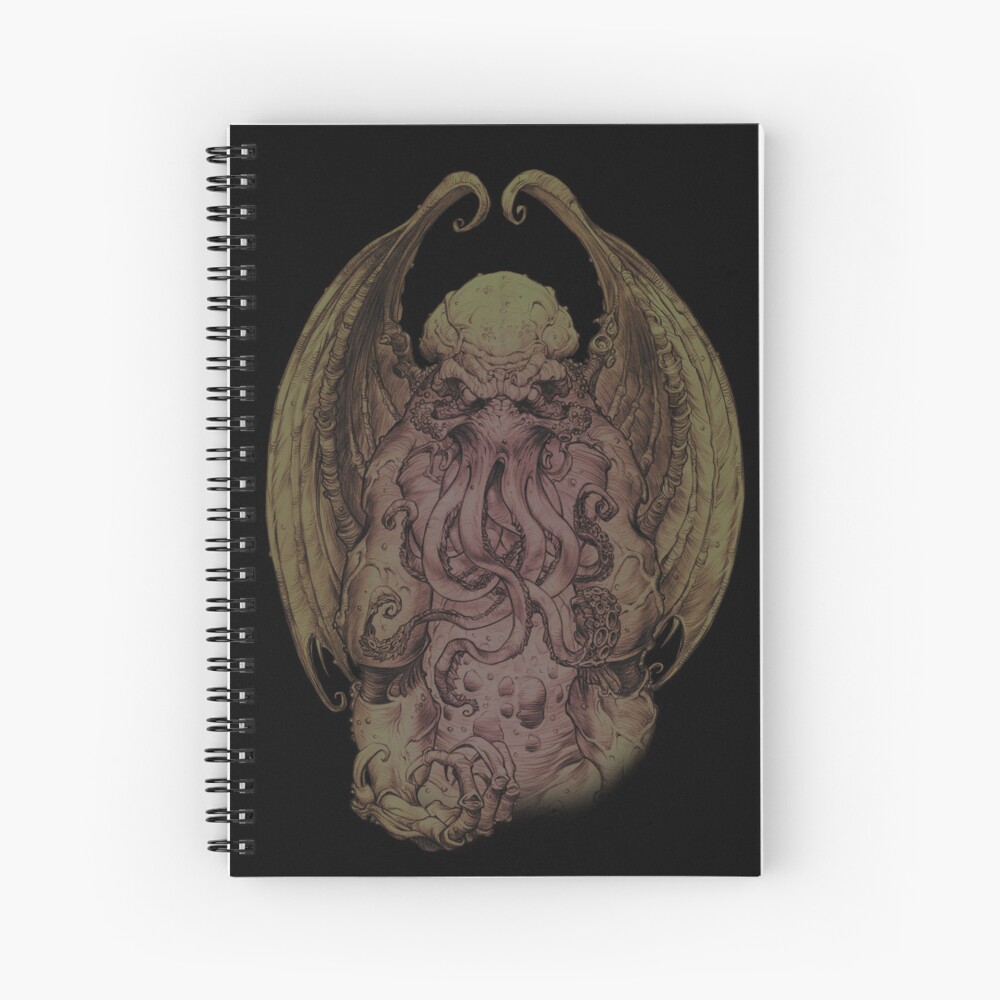 Item preview, Spiral Notebook designed and sold by creepyseb.