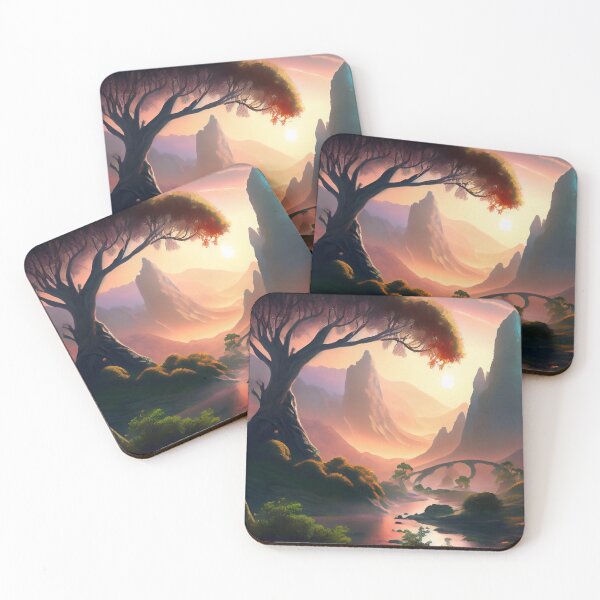 Item preview, Fantasy Landscape  designed and sold by AiBroughtToLife.