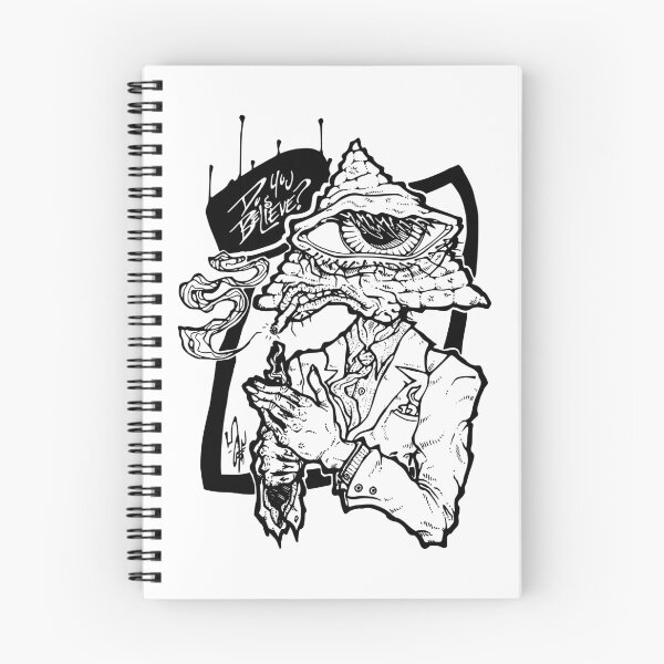 Item preview, Conspiracy Burnout - Black and White designed and sold by Danyelle Fitzgerald.