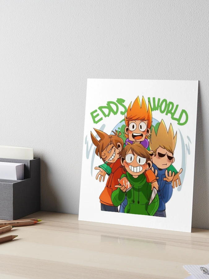 Eddsworld Boys Art Board Print for Sale by BIG-BAAZAR