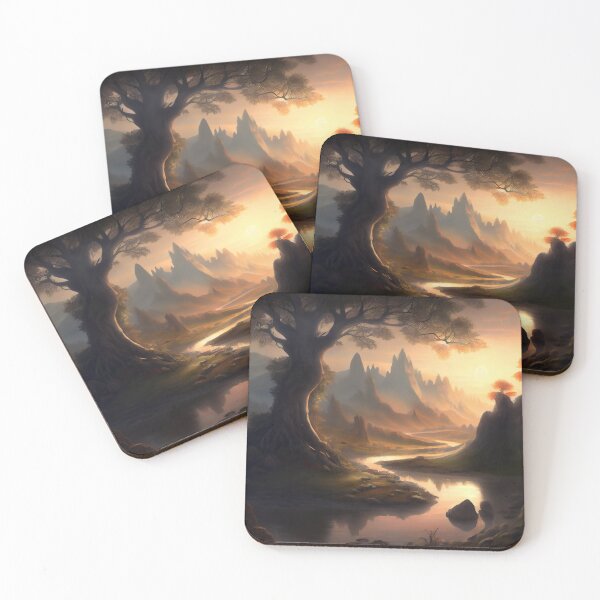 Item preview, Fantasy Landscape  designed and sold by AiBroughtToLife.