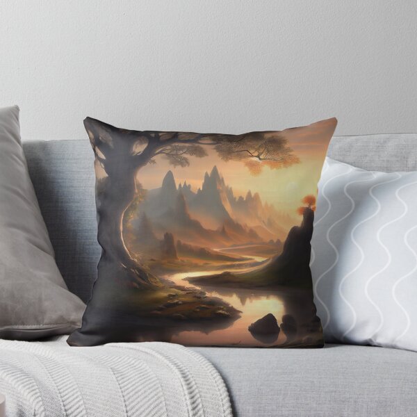 Item preview, Fantasy Landscape  designed and sold by AiBroughtToLife.