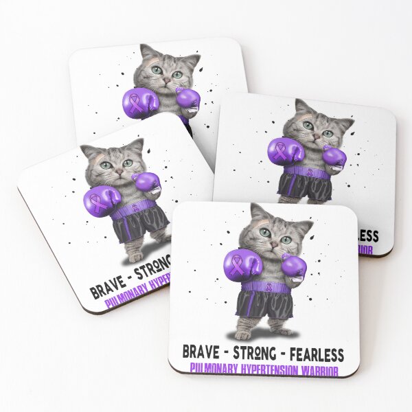 Item preview, Pulmonary Hypertension Warrior - BRAVE STRONG FEARLESS designed and sold by Berriosly.
