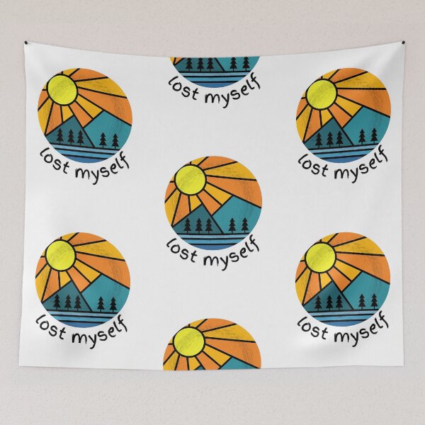 Item preview, Lost Myself Hiking Trek Adventure designed and sold by Nonshape.