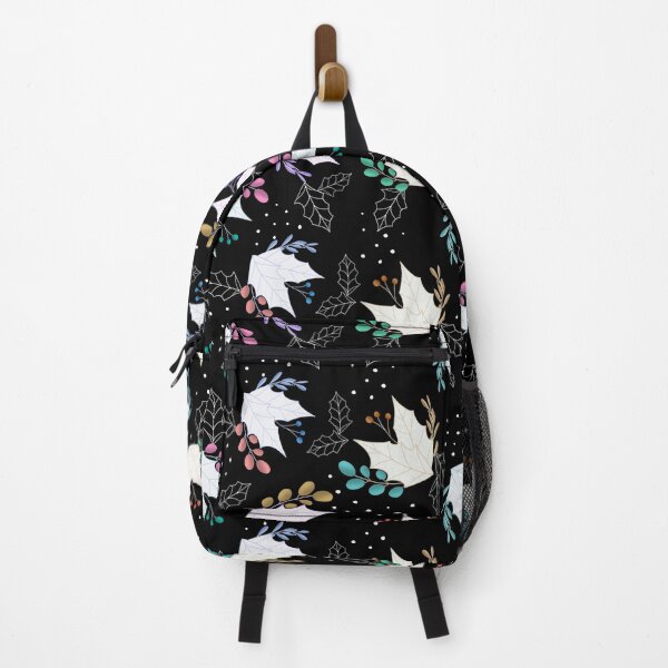 Item preview, Holly Leaves - Black designed and sold by JaselviiStudio.