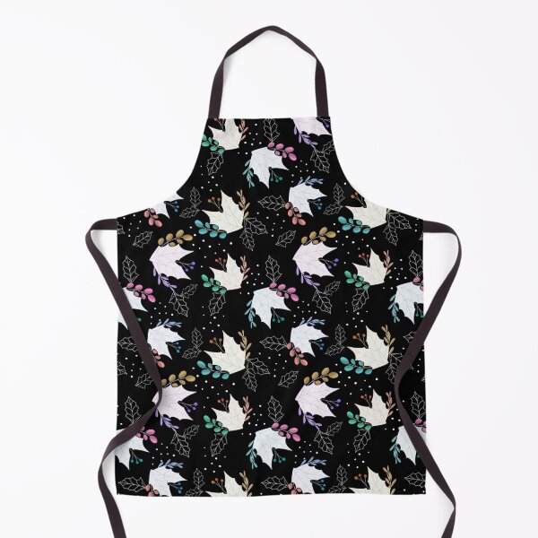 Item preview, Holly Leaves - Black designed and sold by JaselviiStudio.