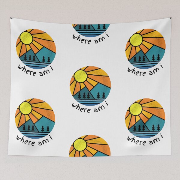 Item preview, Where am I Hiking Trek Adventure designed and sold by Nonshape.