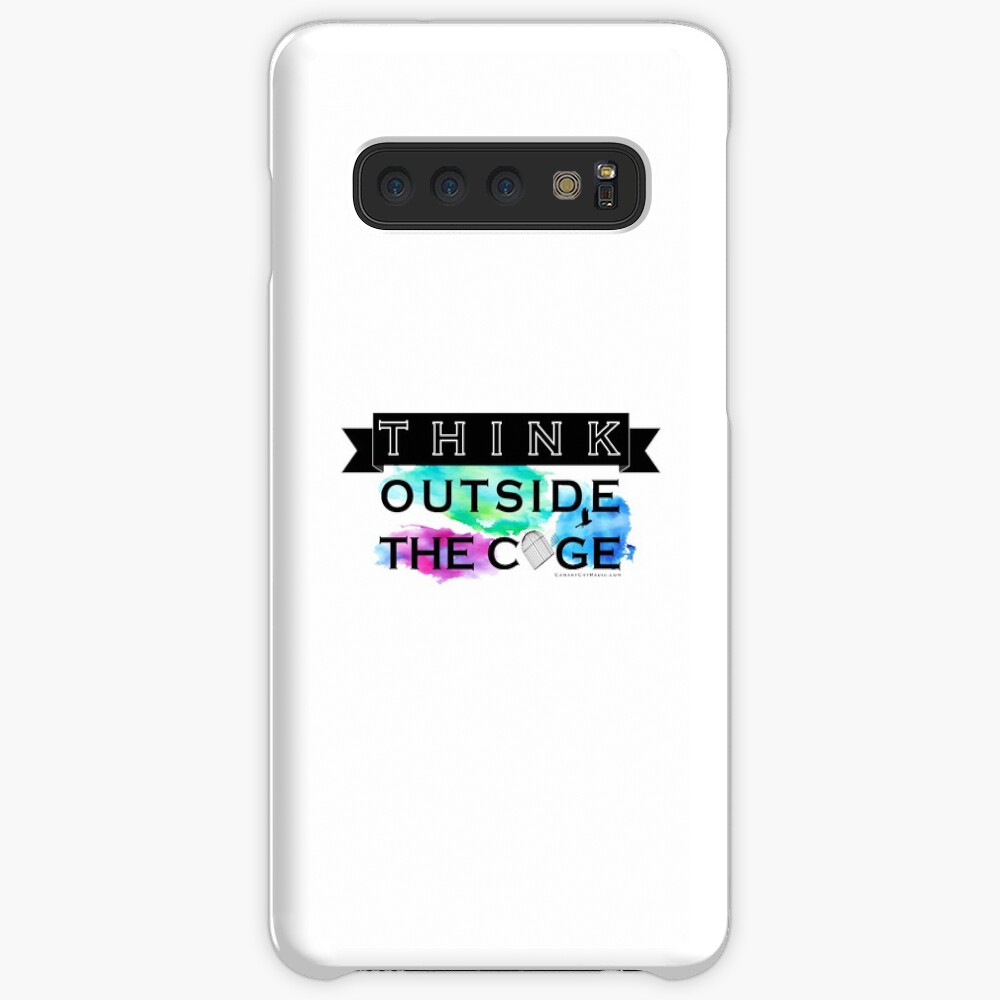 Think Outside the Cage - Colorful Case & Skin for Samsung Galaxy