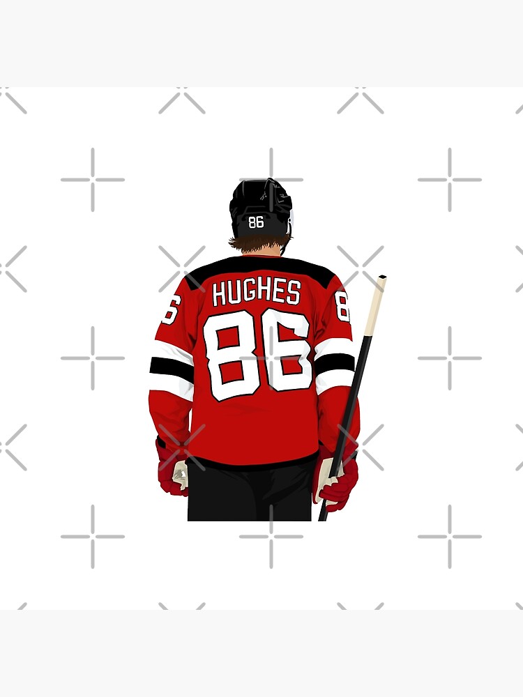 Jack Hughes 86 Art Board Print for Sale by puckculture