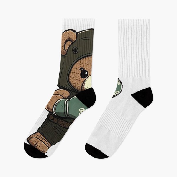 Item preview, Cool bear in old scool boxing gloves designed and sold by Maryberry96.