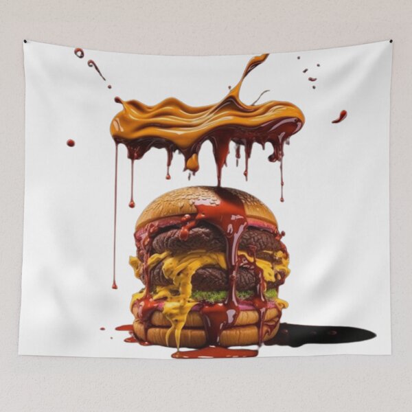 Item preview, Runny Cheese Burger designed and sold by fearless301.