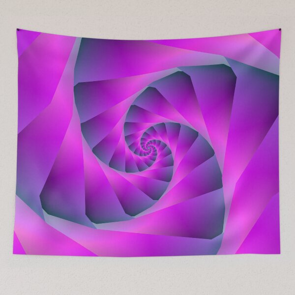 Item preview, Pink and Blue Spiral designed and sold by Objowl.