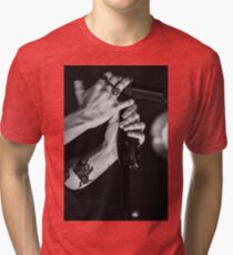 Harry styles hands x rings Tri-blend T-Shirt