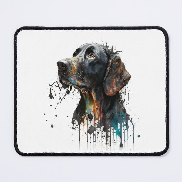 Item preview, The Majestic Dog (Vizsla)  - Dripping Ink Art    designed and sold by Kontrst.