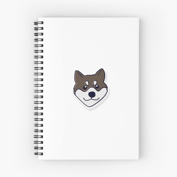 Item preview, Dark Shiba Inu Dog with Shadow designed and sold by Nikknakks.