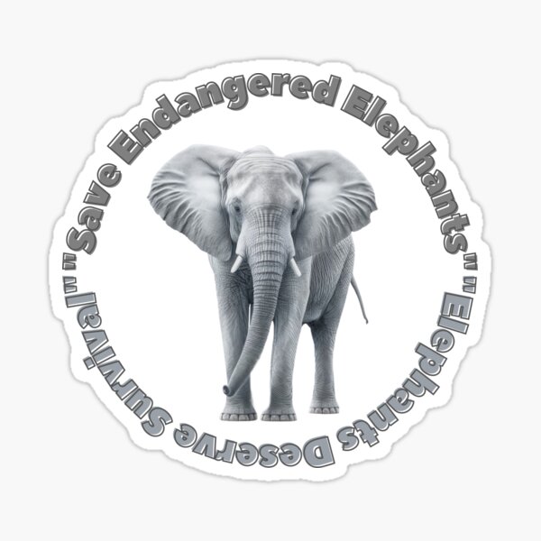 Item preview, Protect Elephant Wildlife designed and sold by Mykhailov.