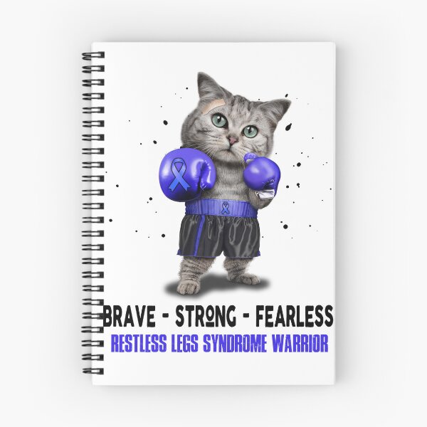 Item preview, Restless Legs Syndrome Warrior - BRAVE STRONG FEARLESS designed and sold by Berriosly.