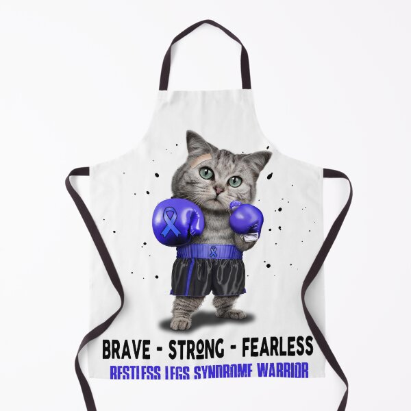 Item preview, Restless Legs Syndrome Warrior - BRAVE STRONG FEARLESS designed and sold by Berriosly.
