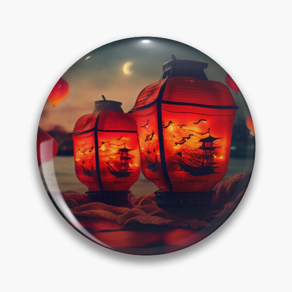 Item preview, Magical Chinese Lanterns - Nighttime Release designed and sold by LukeAiWalker.