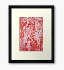 Fire and Fury Framed Print