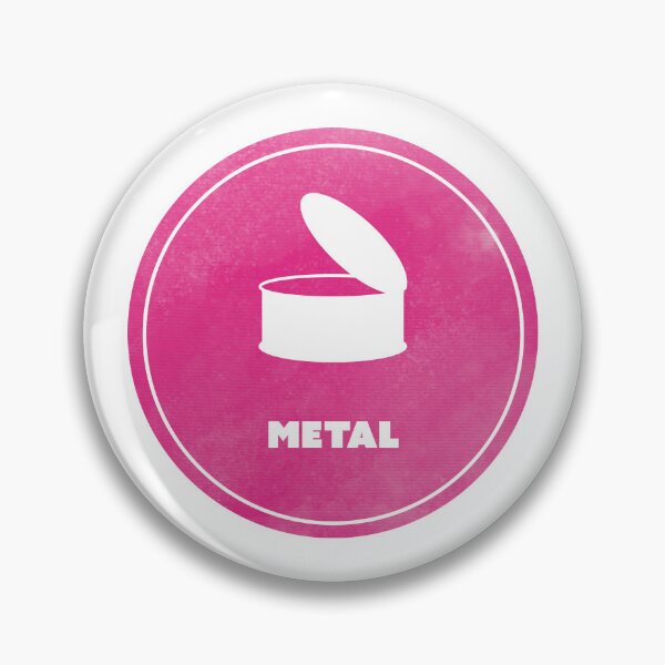 Item preview, Recycle - Metal Label designed and sold by amandartwork.