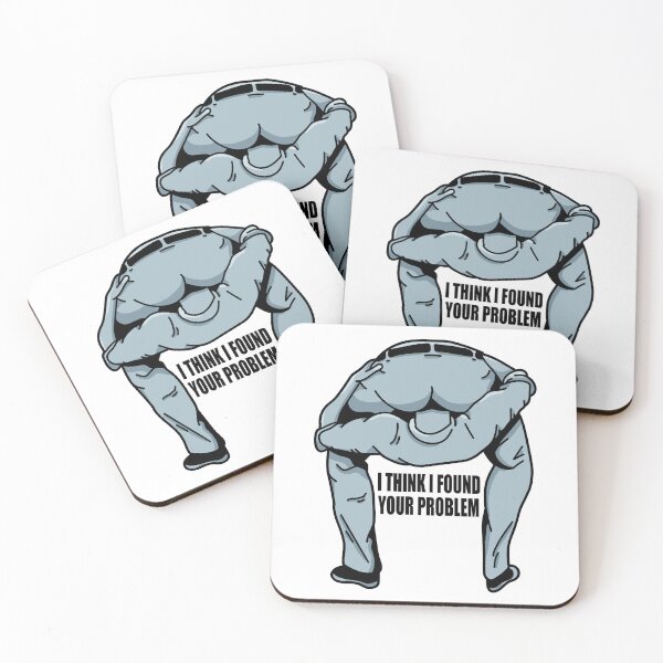 Item preview, I Think I Found Your Problem Funny Meme designed and sold by fomodesigns.