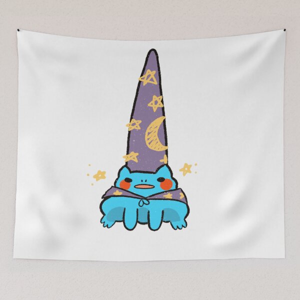 Item preview, Wizard frog blue designed and sold by saacstix.
