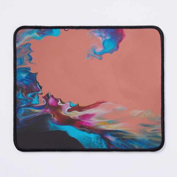 Item preview, Navy and Peach (acrylic Dutch pour) designed and sold by Alane Fideler.