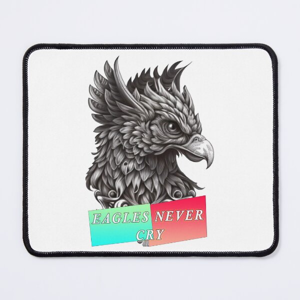 Item preview, dangerous eagles never cry again emotional sentimental designed and sold by akassousse.