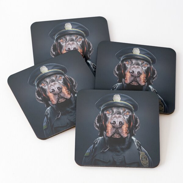 Item preview, Dog Police Officer - Cop pet wearing a cap designed and sold by PimpMyPet.