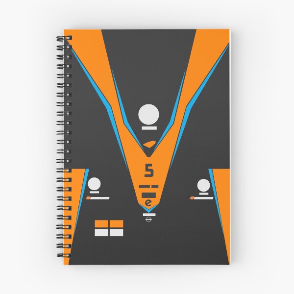 Item preview, Orange and Blue Formula E 2023 Hughes designed and sold by suprashinx.