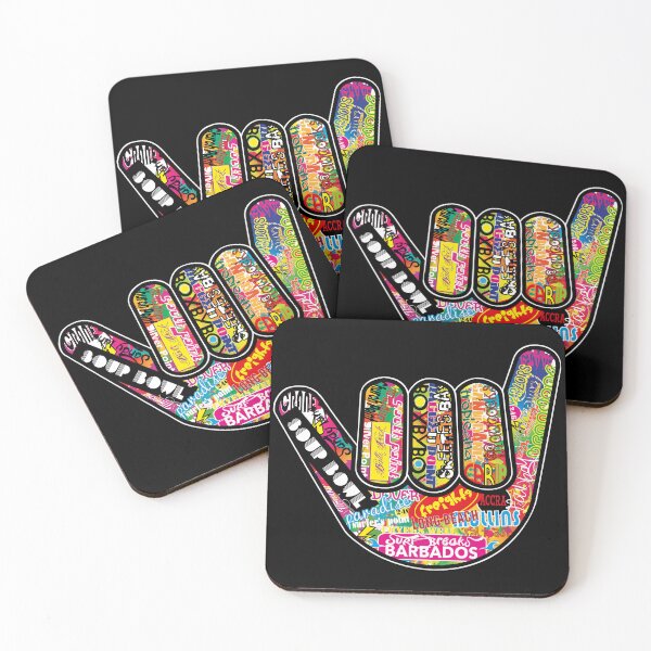 Item preview, Bajan Surf Breaks  designed and sold by Nicholas  Ward.