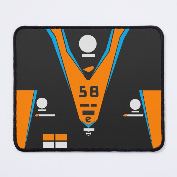 Item preview, Orange and Blue Formula E 2023 Rast designed and sold by suprashinx.