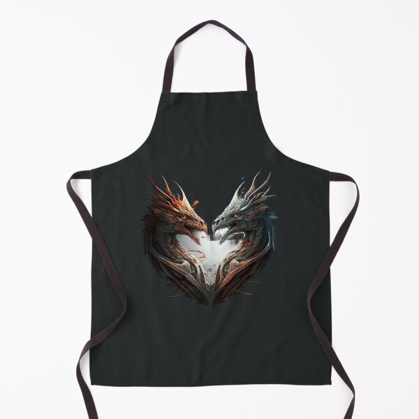 Item preview, twin battling dragons designed and sold by sammgdesign.