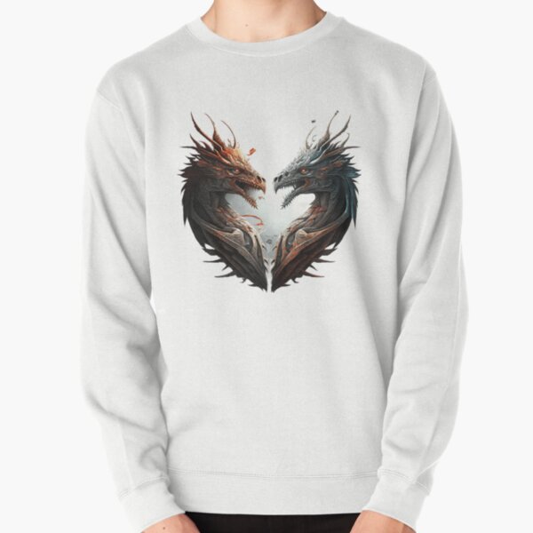 Item preview, twin battling dragons designed and sold by sammgdesign.