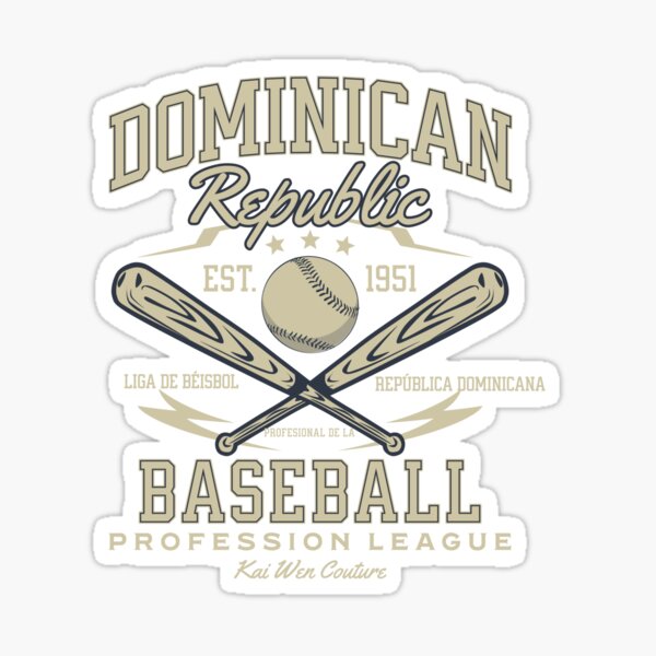  Tinoshop Personalized Dominican Republic Baseball