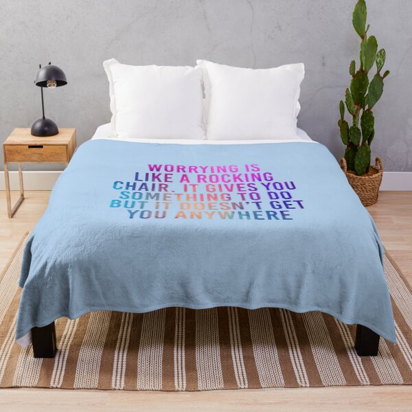 Item preview, Worrying Is Like A Rocking Chair. It Gives You Something To Do But It Doesn’t Get You Anywhere designed and sold by simplife-art.