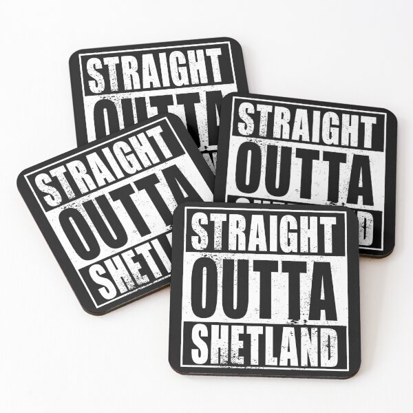 Item preview, Directamente de Shetland (blanco) designed and sold by SolidEarthArt.