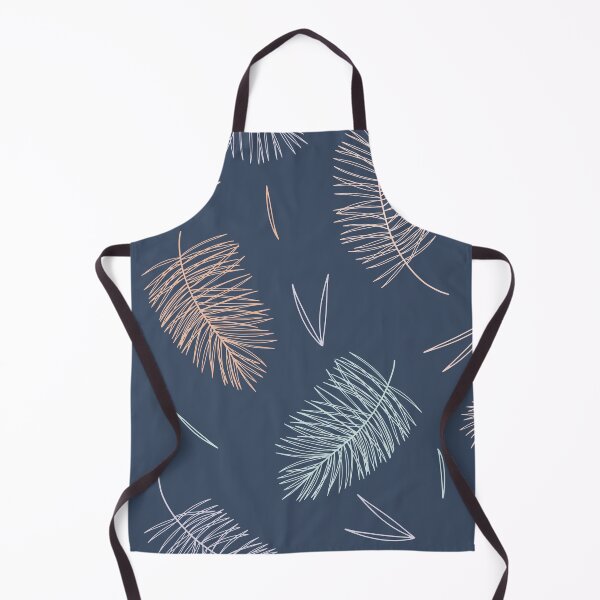 Item preview, Orange Blue Green Leaves Pattern designed and sold by MedEla ⭐⭐⭐⭐⭐.