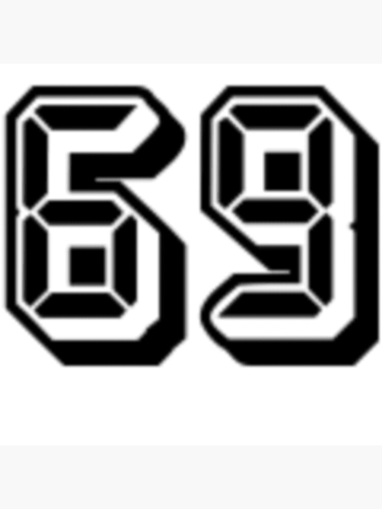 69 nice meme" Poster for Sale by xenxanses2 | Redbubble