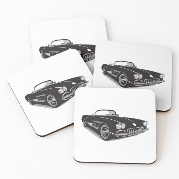 Item preview, Classic Black Corvette designed and sold by How67.