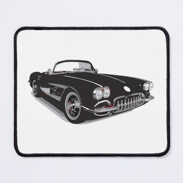 Item preview, Classic Black Corvette designed and sold by How67.