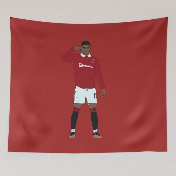 Item preview, Marcus Rashford Mentality Focus Goal Celebration designed and sold by Hevding.