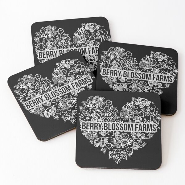 Item preview, Fruit Heart Berry Blossom Farms - White designed and sold by Lghow.